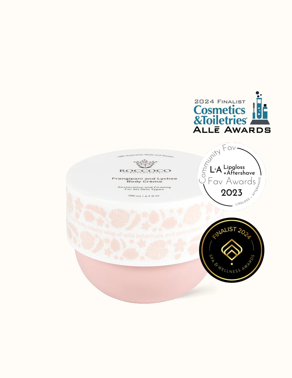 Frangipani and Lychee Body Crème